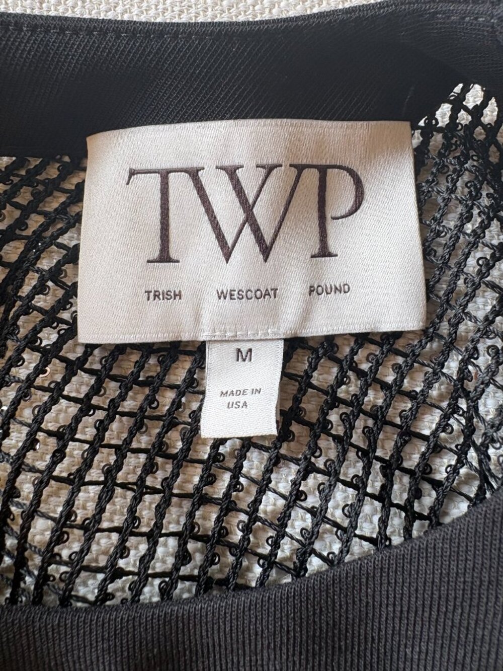 TWP | NWOT | Sequined Silk Tank, Size: M - Picture 10 of 12
